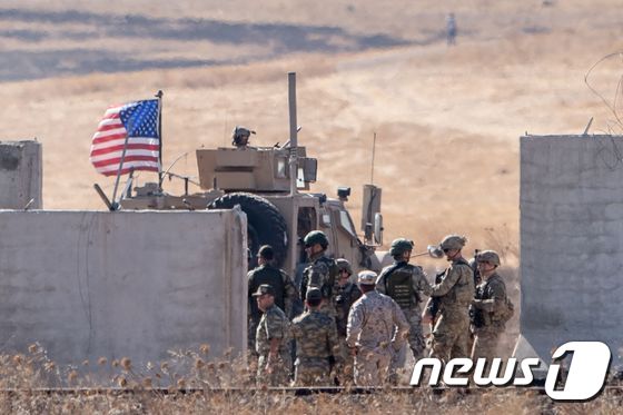시리아에 주둔 중인 미군 © AFP=뉴스1