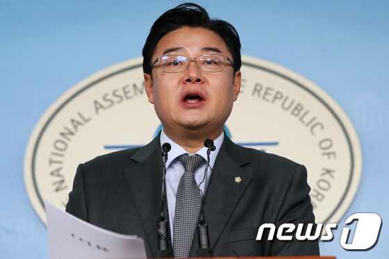 김성원 자유한국당 대변인© News1 임세영 기자
