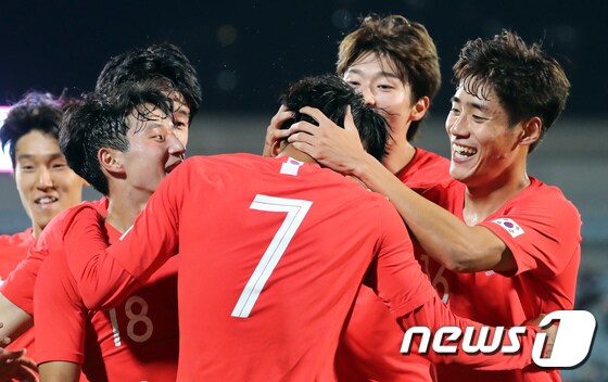 U-22 대표팀./뉴스1 © News1 장수영 기자