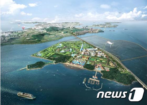 한상드림아일랜드 조감도(해수부 제공)/뉴스1 © News1 박아론 기자
