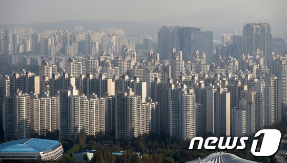 서울의 아파트 모습.(자료사진)© News1 이승배 기자