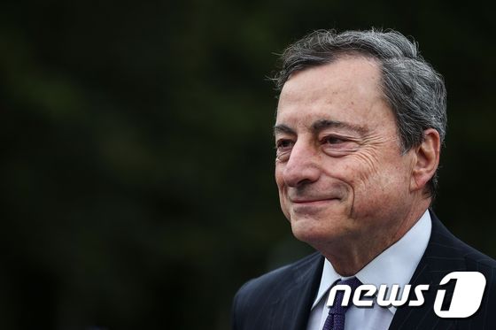 마리오 드라기 유럽중앙은행(ECB) 총재 © AFP=뉴스1