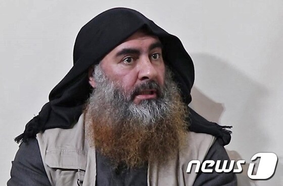 이슬람국가(IS)의 수괴 아부바크르 알 바그다디(48) , © AFP=뉴스1