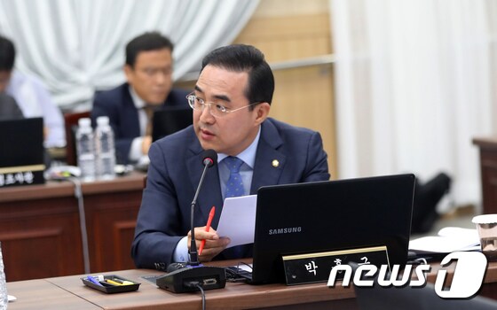박홍근 더불어민주당 의원. 2019.10.8/뉴스1 © News1 오현지 기자
