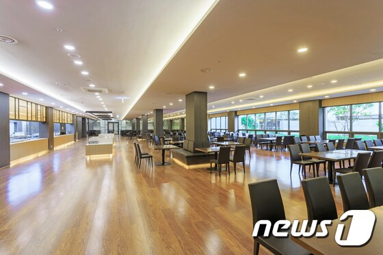 스프링카운티자이 입주민 전용 식당.(제공=GS건설)© 뉴스1