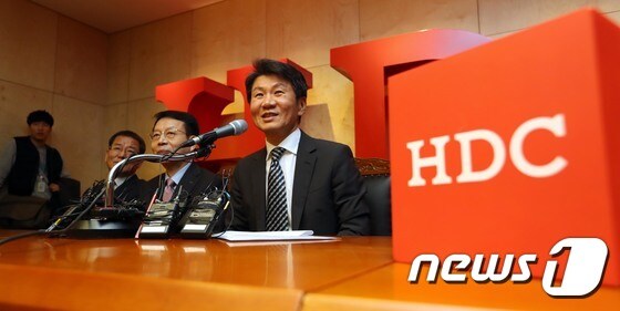 정몽규 HDC현대산업개발 회장© News1 신웅수 기자