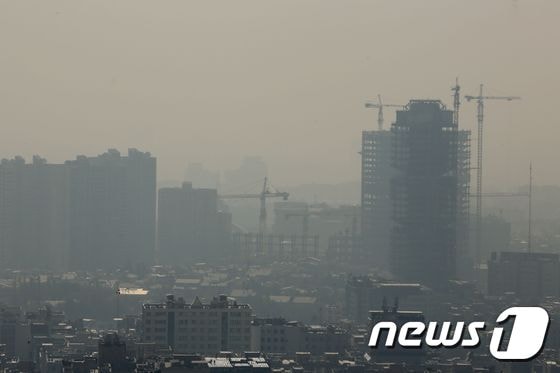 이란 대기오염 © AFP=뉴스1