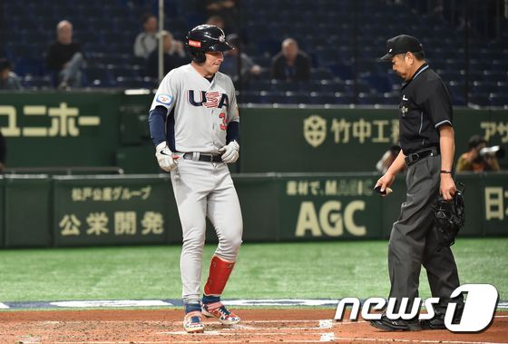 미국 야구 대표팀 브랜트 루커. © AFP=뉴스1