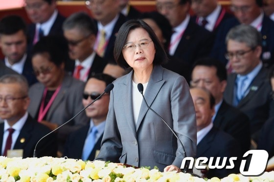 차이잉원 대만 총통 © AFP=뉴스1