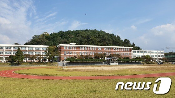 나주 영산고등학교 전경. © News1
