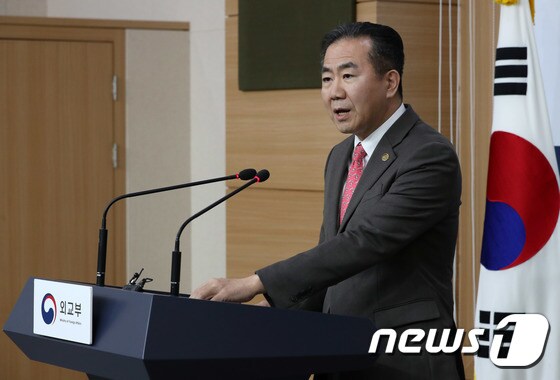 김인철 외교부 대변인. 2019.11.19/뉴스1 © News1 박세연 기자