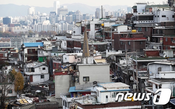 한남 3구역 전경. 2019.11.26/뉴스1 © News1 오대일 기자