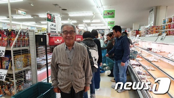 사토 게이지(佐藤啓二) 사이치 슈퍼마켓 대표. © 뉴스1 김동규 기자