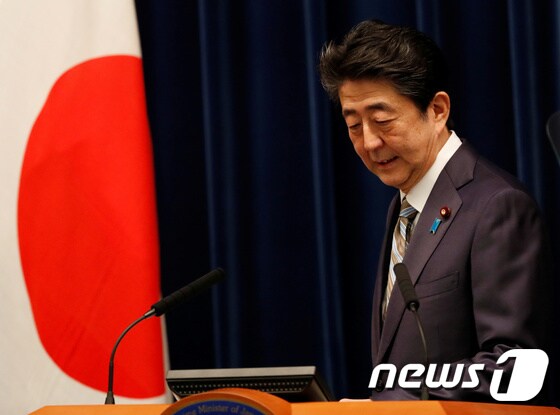 아베 신조(安倍晋三) 일본 총리 © 로이터=뉴스1