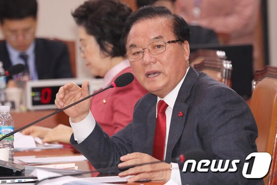 정갑윤 자유한국당 의원 2019.12.30/뉴스1 © News1 김명섭 기자