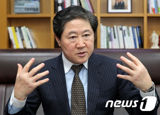 원내대표에 도전하는 유기준 자유한국당 의원. 2019.12.5/뉴스1 © News1 이종덕 기자
