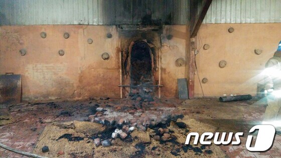 인천 강화군 찜질방 온수탱크 폭발 '8명부상'