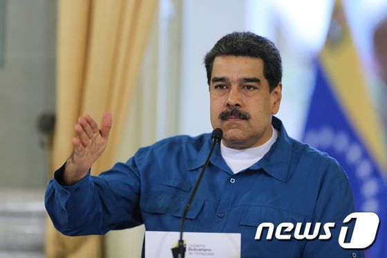 니콜라스 마두로 베네수엘라 대통령.  © AFP=뉴스1