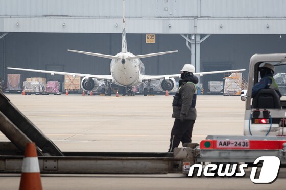 인천국제공항 화물터미널 /뉴스1 © News1 유승관 기자
