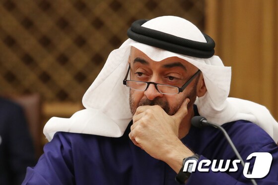 모하메드 빈 자이드 알 나흐얀 아랍에미리트(UAE) 왕세제. 2019.2.26/뉴스1 © News1 국회사진취재단