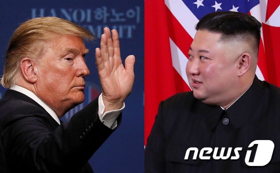 도널드 트럼프 미국 대통령과 김정은 북한 국무위원장. © 로이터=뉴스1