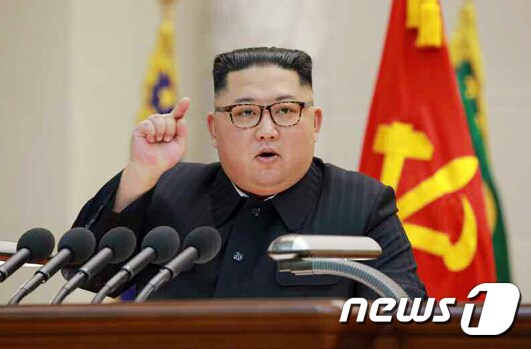김정은 북한 국무위원장. (노동신문) 2019.2.9/뉴스1