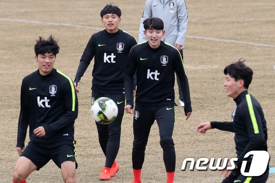 U-23 남자 축구대표팀./뉴스1 DB © News1 민경석 기자