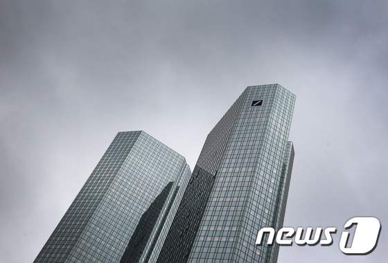 독일 대형은행 도이치방크 본사. © AFP=뉴스1