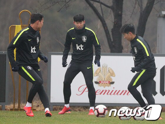 축구대표팀의 에이스 손흥민(토트넘). /뉴스1 DB © News1 신웅수 기자