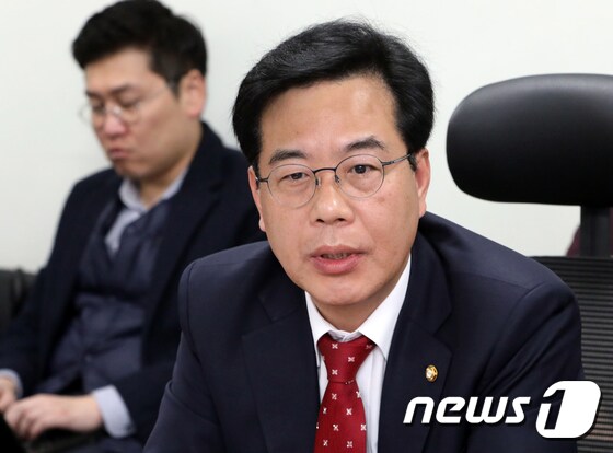 송언석 자유한국당 의원 News1 이종덕 기자
