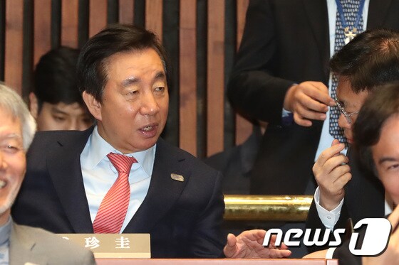 김성태 자유한국당 의원. /뉴스1 DB © News1 임세영 기자