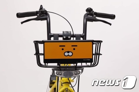 카카오모빌리티의 공유 전기자전거 '카카오T바이크' © 뉴스1