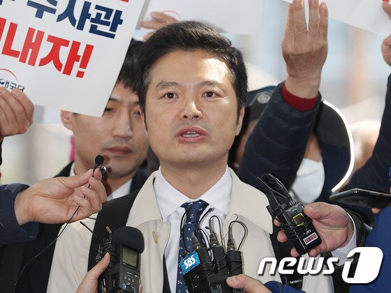 김태우 전 검찰 수사관.뉴스1 © News1 박세연 기자