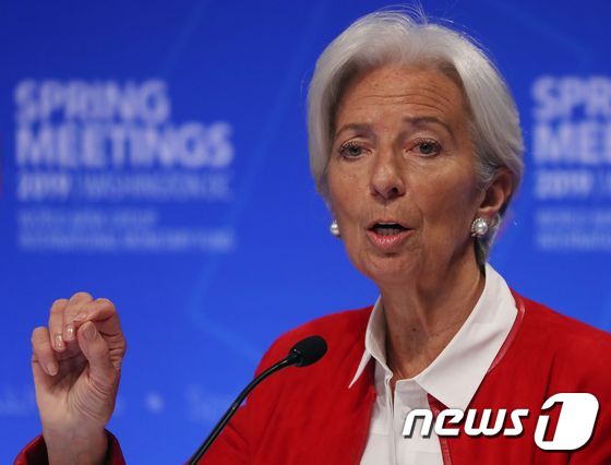 크리스틴 라가르드 국제통화기금(IMF) 총재. © AFP=뉴스1