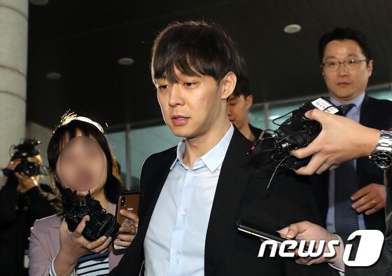 마약 투약 의혹을 받고 있는 가수 겸 배우 박유천 / 뉴스1 © News1