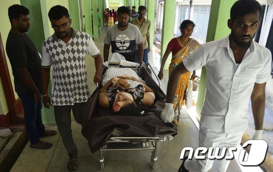 21일 스리랑카에서 발생한 연쇄 폭발 사건으로 207명이 사망했다. © AFP=뉴스1