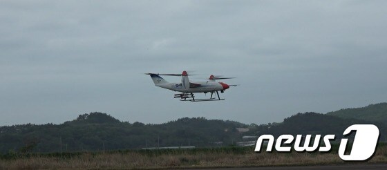 TR-60 이륙하는 모습(과기정통부 제공)© 뉴스1