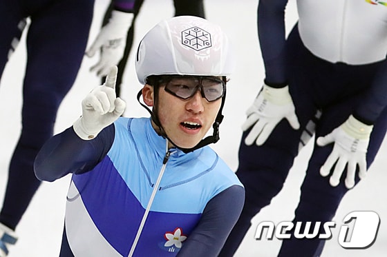 쇼트트랙 남자 대표팀 박지원./뉴스1 © News1 황기선 기자