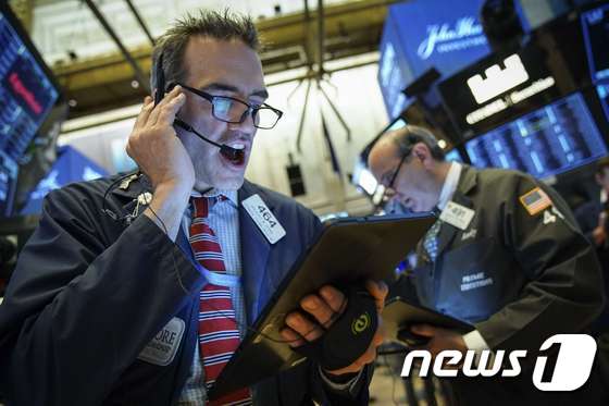 뉴욕증권거래소(NYSE).©AFP=s뉴스1