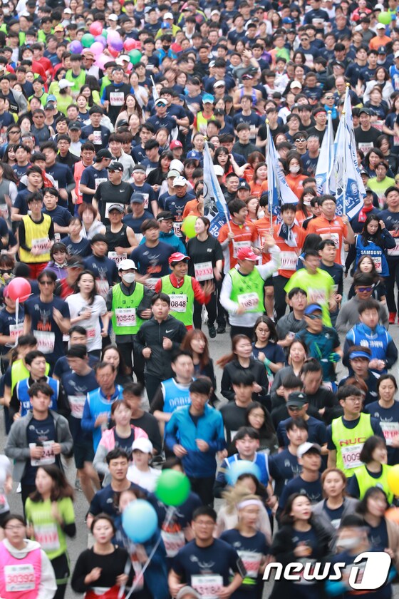 2019 대구국제마라톤대회 '힘차게 달려'