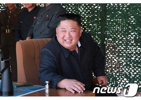 김정은 북한 국무위원장. (노동신문) /2019.5.10© 뉴스1