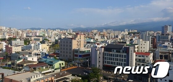 제주시내 전경© 뉴스1