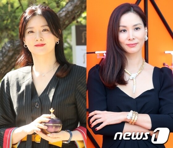 이영애(왼쪽), 고소영 © 뉴스1 DB