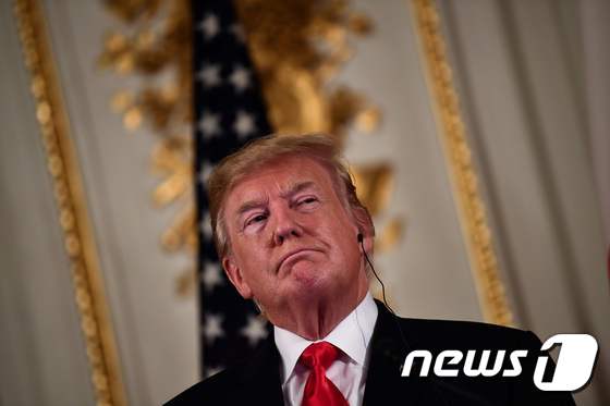 도널트 트럼프 미국 대통령. © AFP=뉴스1