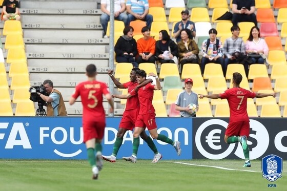 1차전에서 한국을 꺾은 포르투갈은 탈락했다. (대한축구협회 제공) © 뉴스1