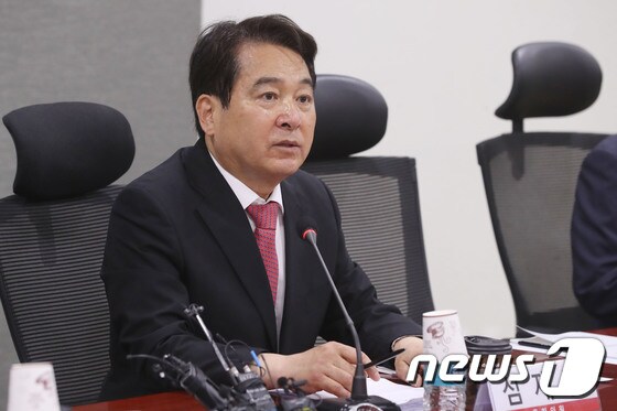심재철 자유한국당 의원.  © News1 임세영 기자