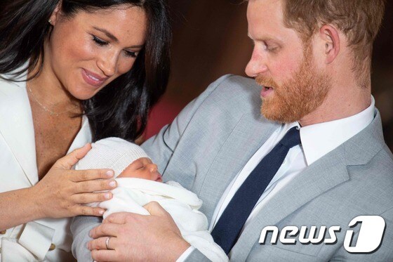 영국의 해리 왕자와 메간 마클 왕자비 부부. © AFP=뉴스1