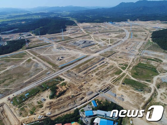 구미 5국가단지 조성 모습(구미시제공) © News1 정우용 기자