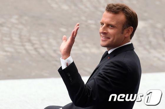 에마뉘엘 마크롱 프랑스 대통령. © AFP=뉴스1 