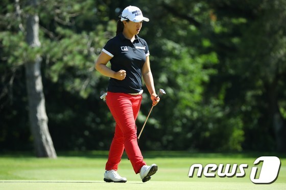 미국여자프로골프(LPGA)투어 마라톤 클래식 마지막 라운드에 나선 김세영. © AFP=뉴스1